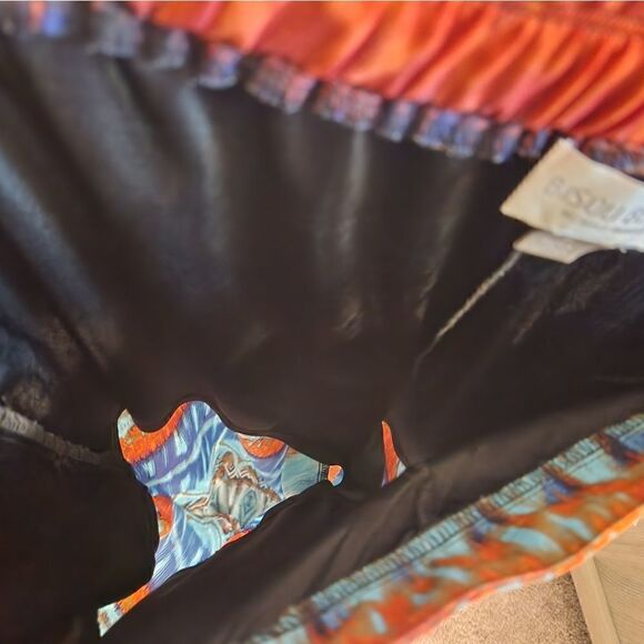 Bisou Bisou Palazzo Sheer Pants Batik Boho Summer Party - Picture 6 of 6